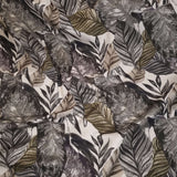 Tessuto per esterno H 160 cm - GREY LEAVES