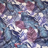 Tessuto per esterno H 160 cm - PURPLE LEAVES