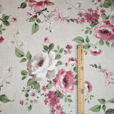 Mélange de coton avec impression numérique H 300 cm - LIBERTY FLOWERS