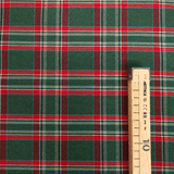 Tissu écossais H 320 cm - CARREAUX ROUGES