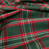 Tissu écossais H 320 cm - CARREAUX ROUGES