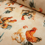 Cotton Panama Digital Fund H 160 cm - GRANATAPFEL