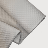 Trapuntato in piquet di cotone H 140 cm - BEIGE