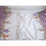 Nappe tissu avec abaissement H 160 cm - VILLAGE DES GNOMES