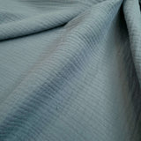 Mussola di Cotone Doppia Garza H 140 cm - POLVERE SCURO