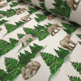 Cotone Fondo Panama Digital H 280 cm - ORSI POLARI E ABETI