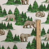 Cotone Fondo Panama Digital H 280 cm - ORSI POLARI E ABETI