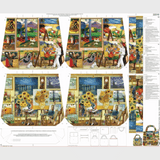 Doppelseitiges Shopper-Bag-Panel - L'ATELIER