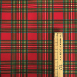 Pannolenci Stampato H 90 cm - QUADRO SCOZZESE/ROSSO