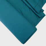 Cotone Percalle H 310 cm - PETROLIO