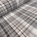 Coton brut H 280 cm - FLEURS ROSE