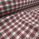 Tissu écossais H 320 cm - CARREAUX ROUGES