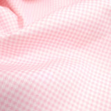 Piquet millerighe con stampa digitale H 150 cm - QUADRETTI/ROSA