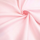 Piquet millerighe con stampa digitale H 150 cm - QUADRETTI/ROSA