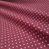 Pannolenci Stampato H 180 cm - AMARENA/POIS BIANCHI