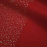 Pannolenci H 155 cm - BORDEAUX CRISTALLI GLITTER ORO