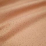 Pannolenci H 155 cm - NUDE CRISTALLI GLITTER ORO