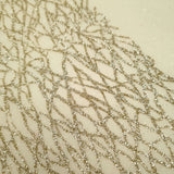 Pannolenci H 155 cm - PANNA SCARABOCCHIO GLITTER ORO