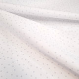 Piquet millerighe H 150 cm - POIS LILLA CHIARO FONDO BIANCO