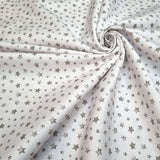 Piquet millerighe H 150 cm - STELLINE GRIGIE