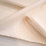 Piquet millerighe H 150 cm - CUORICINI AVORIO