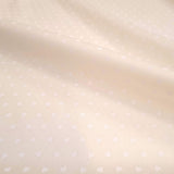 Piquet millerighe H 150 cm - CUORICINI AVORIO