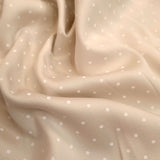 Piquet millerighe H 150 cm - POIS BEIGE