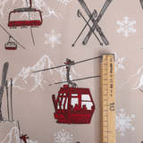 Cretonne Leggero H 160 cm - ALTA QUOTA/SABBIA