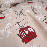 Cretonne Leggero H 160 cm - ALTA QUOTA/SABBIA