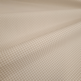 Piquet millerighe con stampa digitale H 150 cm - QUADRETTI/BEIGE