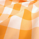 Tessuto Misto Cotone H 300 cm - QUADRO GIALLO SOLE