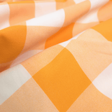 Tessuto Misto Cotone H 300 cm - QUADRO GIALLO SOLE