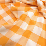 Tessuto Misto Cotone H 300 cm - QUADRO GIALLO SOLE