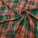 Tessuto Scozzese H 320 cm - QUADRO GRANDE VERDE