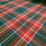 Tessuto Scozzese H 320 cm - QUADRO GRANDE VERDE