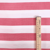 Tessuto Misto Cotone H 300 cm - RIGA ROSSO