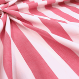 Tessuto Misto Cotone H 300 cm - RIGA ROSSO