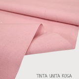 Collezione "Riga, quadretto e unito" H 180 cm - ROSA