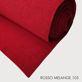 Feltro Lana H 150 cm - TONALITA' ROSSO