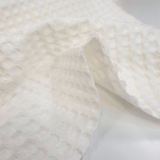 Eponge nid d'abeille en LIN MIX H 160 cm - ECRU