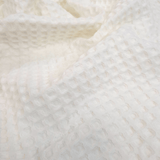 Eponge nid d'abeille en LIN MIX H 160 cm - ECRU