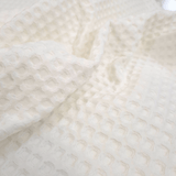 Eponge nid d'abeille en LIN MIX H 160 cm - ECRU