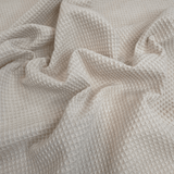 Eponge nid d'abeille en LIN MIX H 160 cm - ECRU