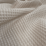 Eponge nid d'abeille en LIN MIX H 160 cm - ECRU