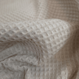 Eponge nid d'abeille en LIN MIX H 160 cm - ECRU