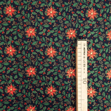 Cotone Natale H 140 cm - STELLE DI NATALE/BLU NOTTE