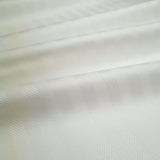 Tessuto per Asciugapiatti "Rinfranto Spigato" Misto Lino H 60 cm - BIANCO LATTE