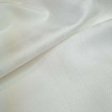 Tessuto per Asciugapiatti "Rinfranto Spigato" Misto Lino H 60 cm - BIANCO LATTE