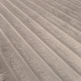 Ecopelliccia a coste H 140 cm - GRIGIO CHIARO