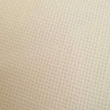 Toile à broder pur lin 48 trous H 190 cm - CRÈME